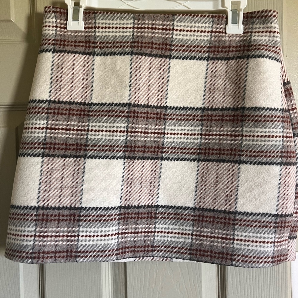 H&M plaid mini-skirt